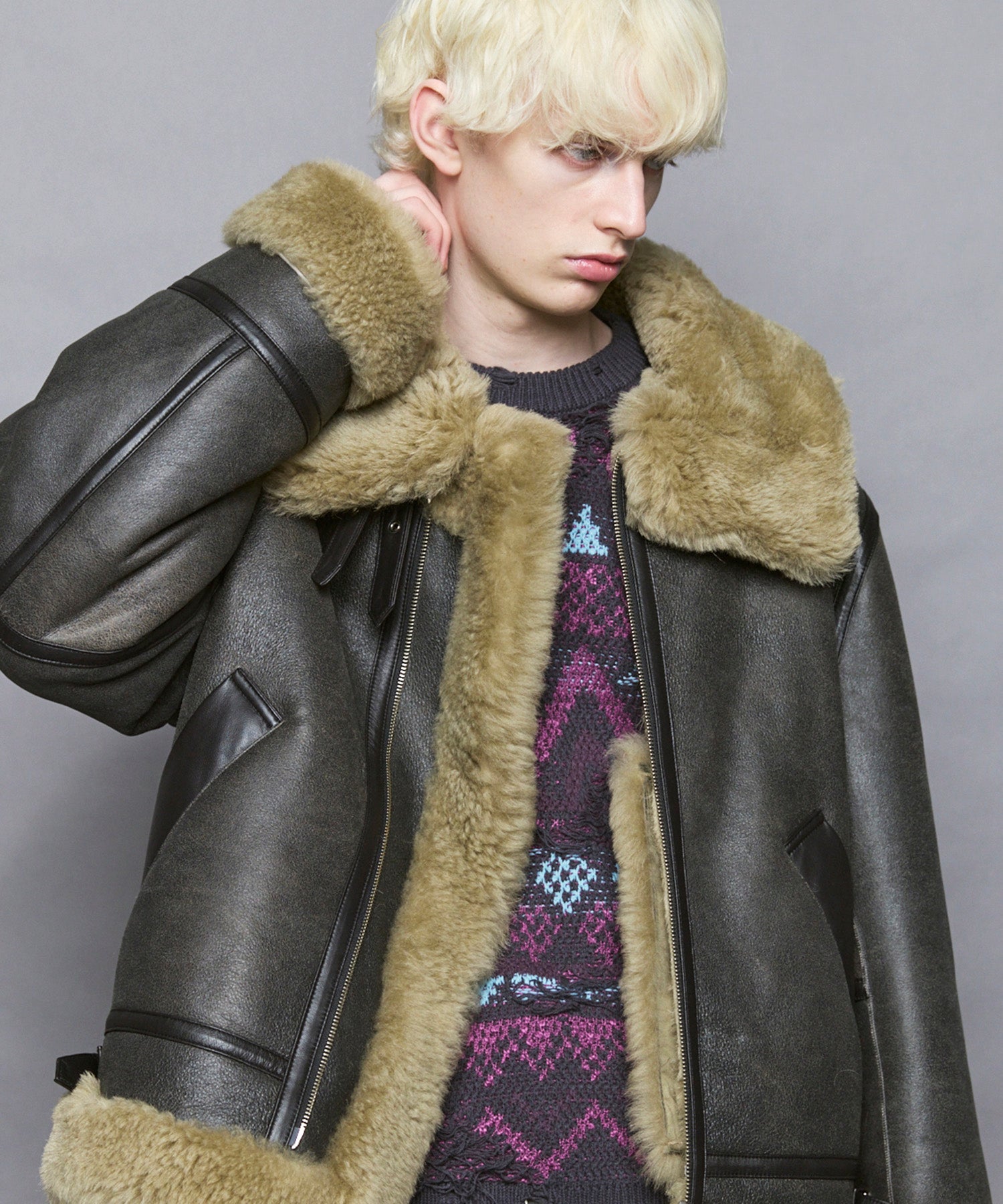 B-3 Real Mouton Jacket