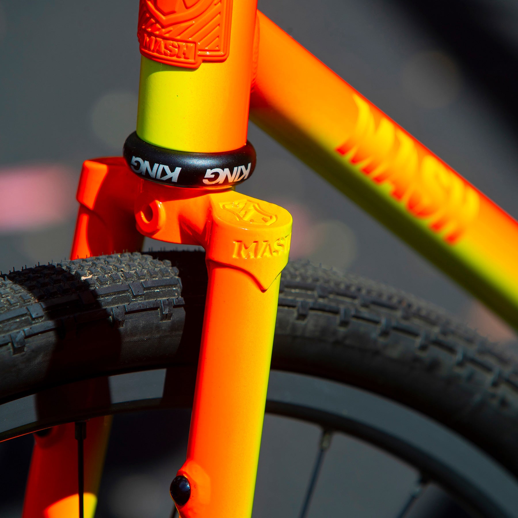 MASH Steel Frameset Orange/Yellow Fade – MASH SF