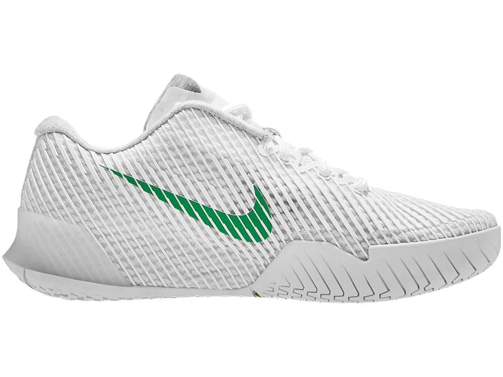 Nike Zoom Vapor 11 White/Kelly Green Men's Tennis Shoes - 2023 NEW