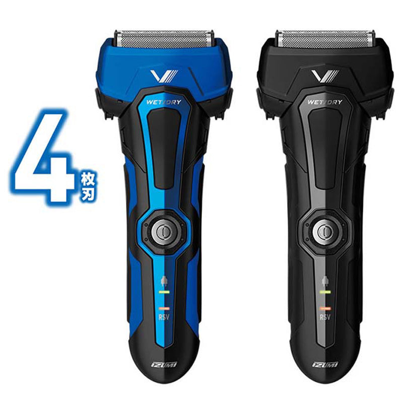マクセル イズミ 電動シェーバー A-DRIVE 4枚刃 IZF-V759-A/K 往復式