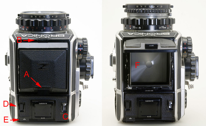 写真機 BRONICA EC-TL