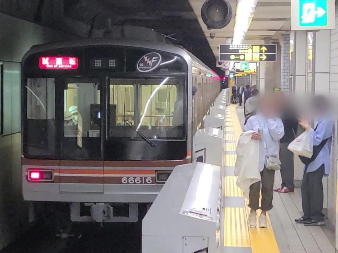 堺筋線】66系16編成(66616F)が出場・試運転を実施 | Osaka-Subway.com