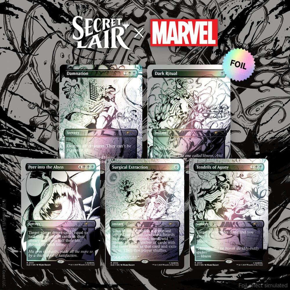 MTG: Secret Lair x Marvel's Spider-Man: Venom Unleashed (Inks) (Foil E