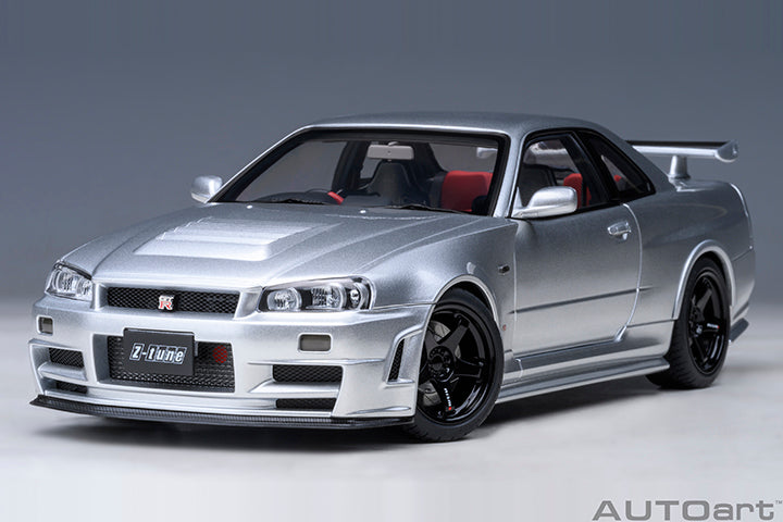 77461 Nismo R34 GT-R Z-tune – Z-Tune Silver – AutoBox YYC