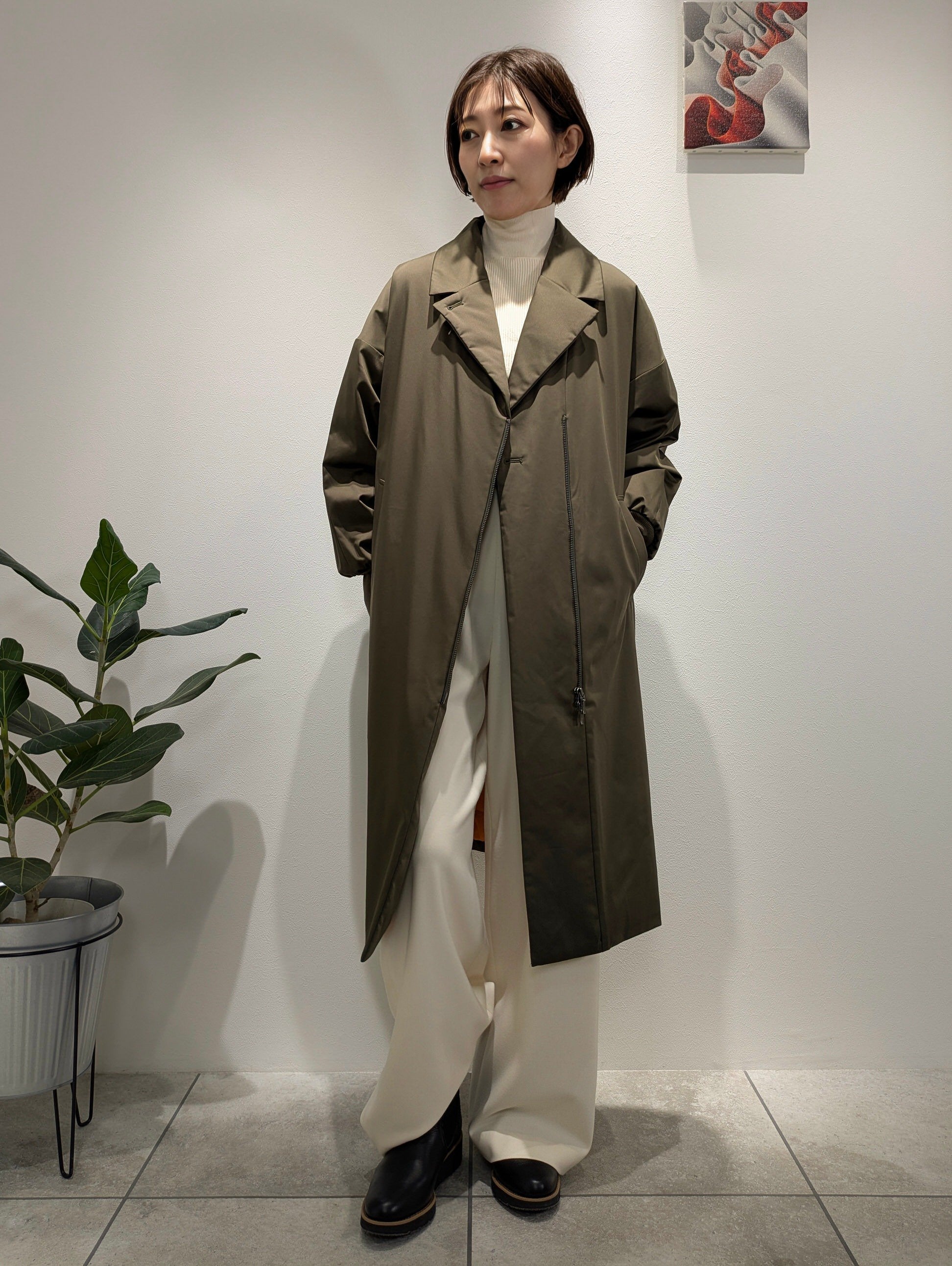 LIMONTA quilted padded long coat – andpavoneshop