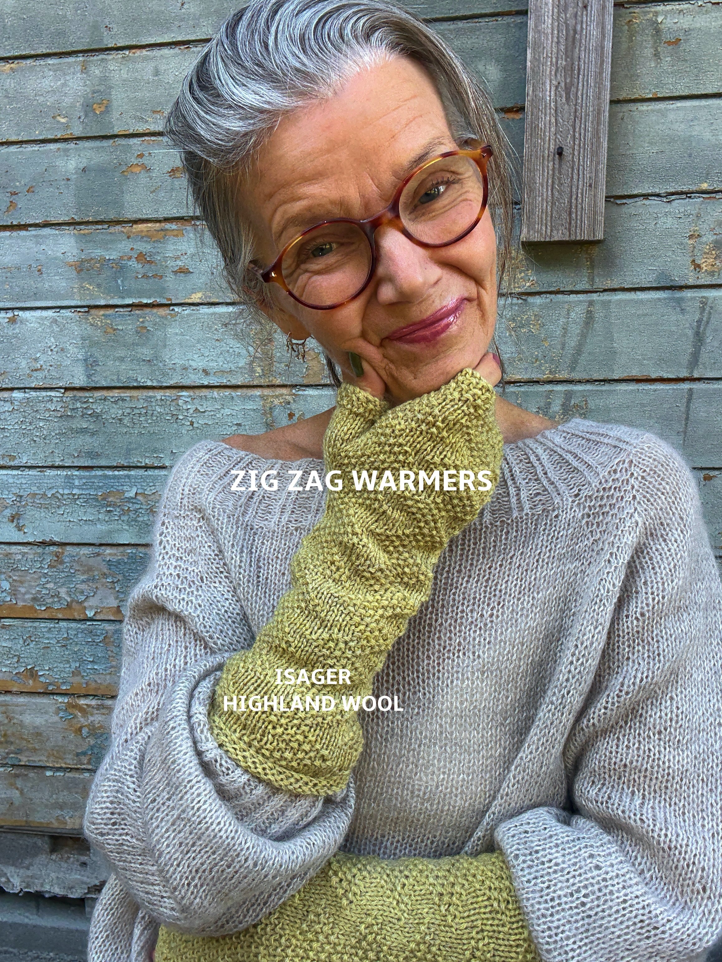 Strikkeoppskrift til Zig Zag Warmers – arnhildskatvedt.com