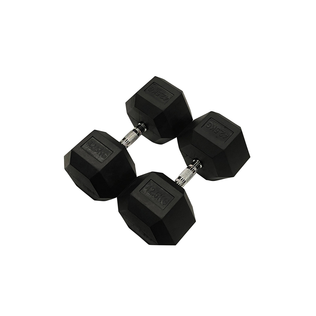単品販売】【長期在庫品】ヘックスラバーダンベル 固定式 52.5kg 55kg