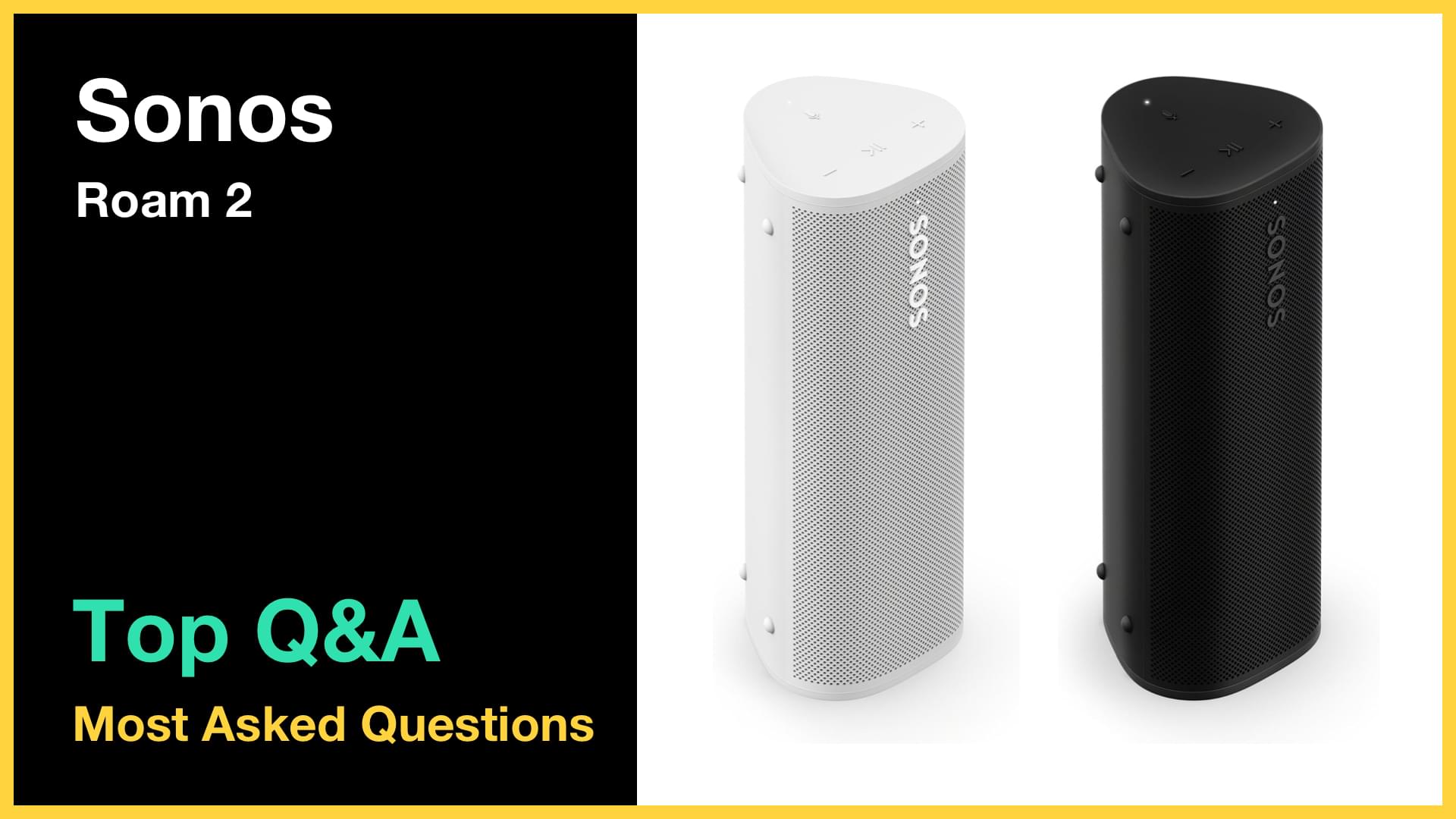 Sonos Roam 2の疑問トップ10｜防水Bluetoothスピーカー徹底解説
