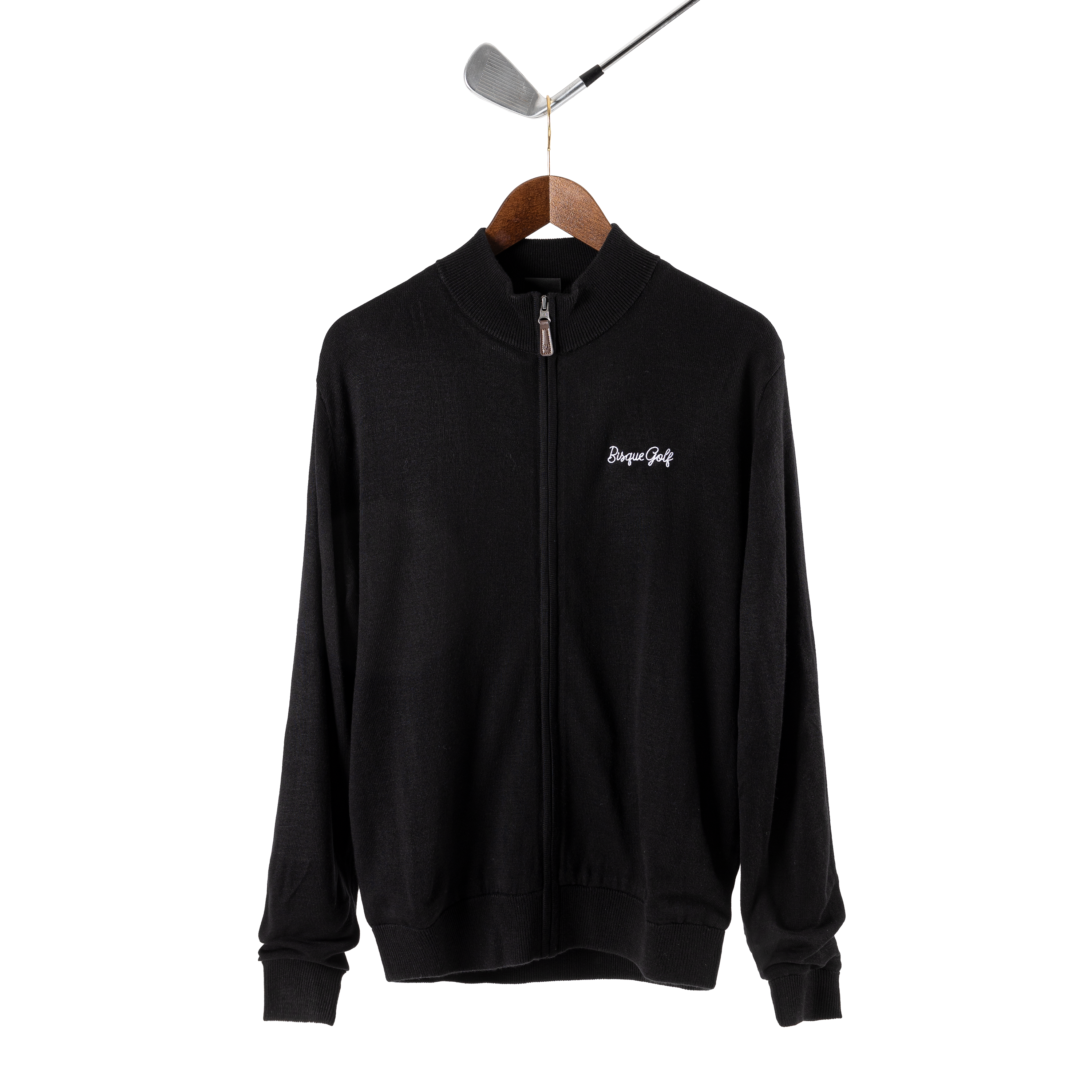 FootJoy with Bisque drirelease Full-Zip Lined Sweater Black