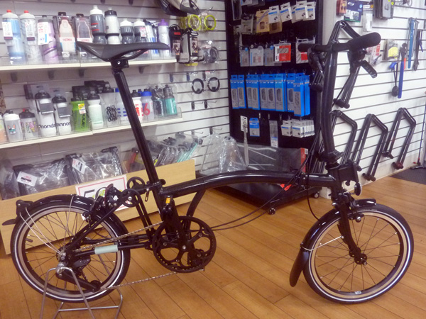 最軽量！ブロンプトン P アーバン LOW チタンモデル登場！ - サンワ