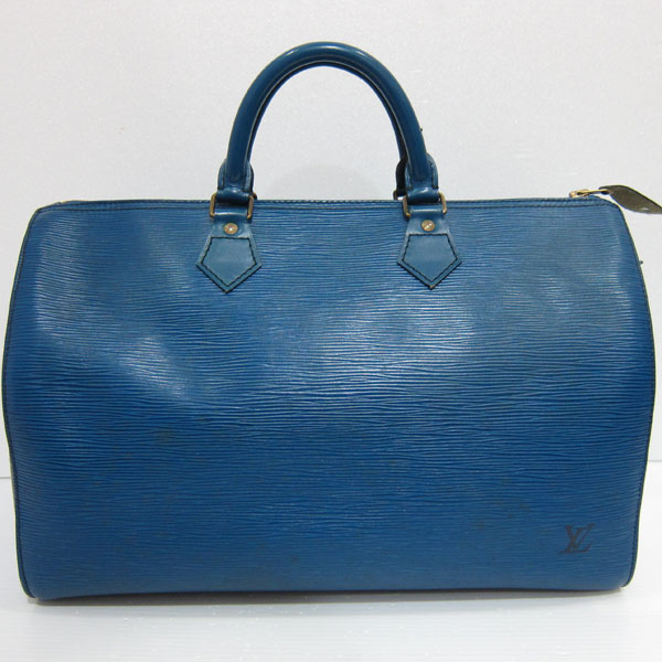 ルイヴィトン エピ スピーディ30 トレドブルー 青 ハンドバッグ