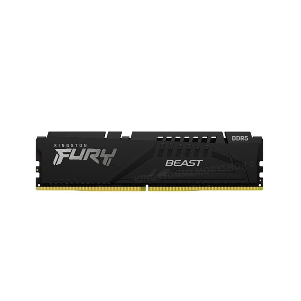Kingston Fury Beast 16GB [1x16GB] 6000MHz DDR5 DIMM Memory [Black]