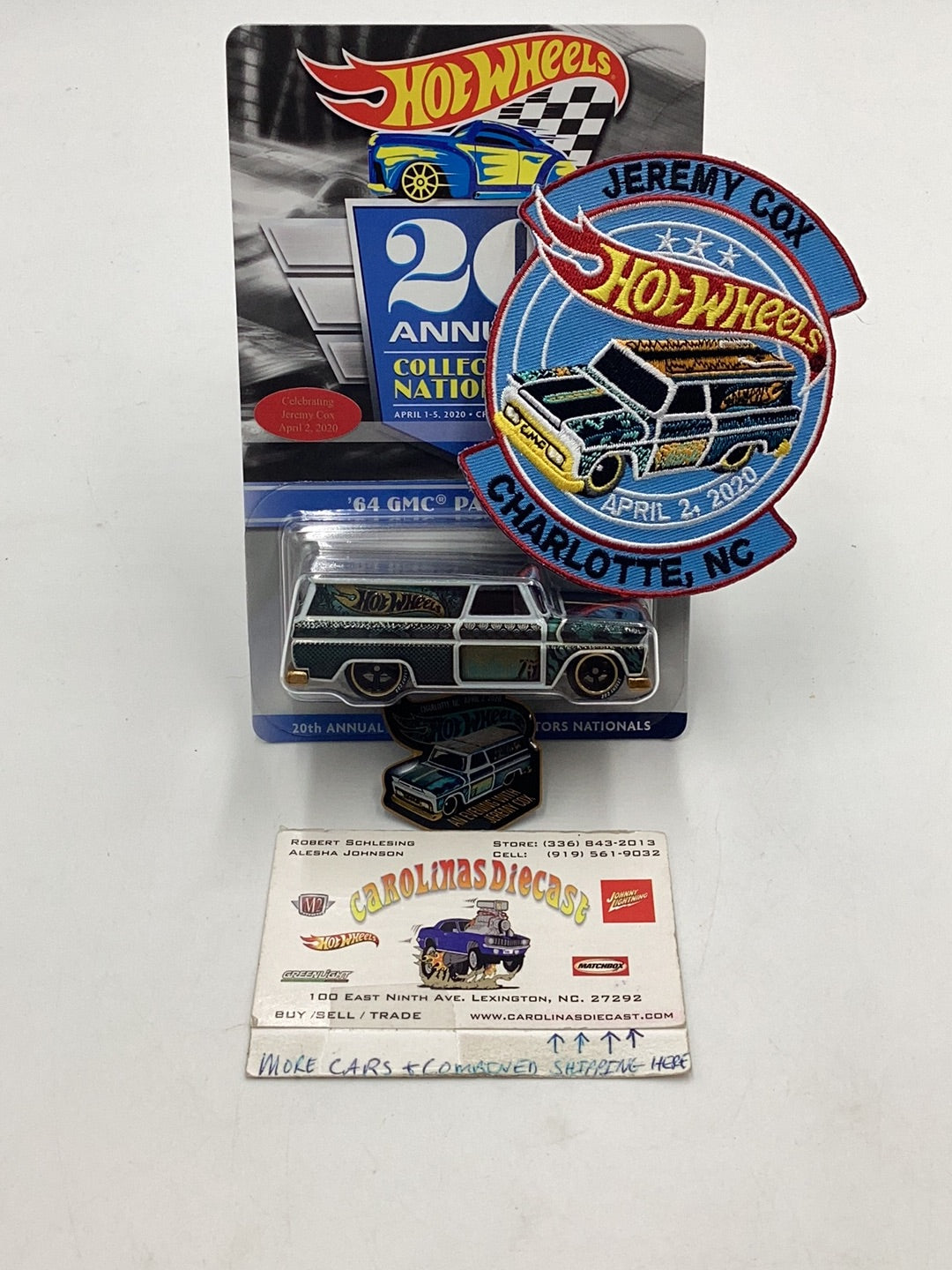 2020 Hot Wheels 20th Annual Collector Nationals '64 GMC Panel