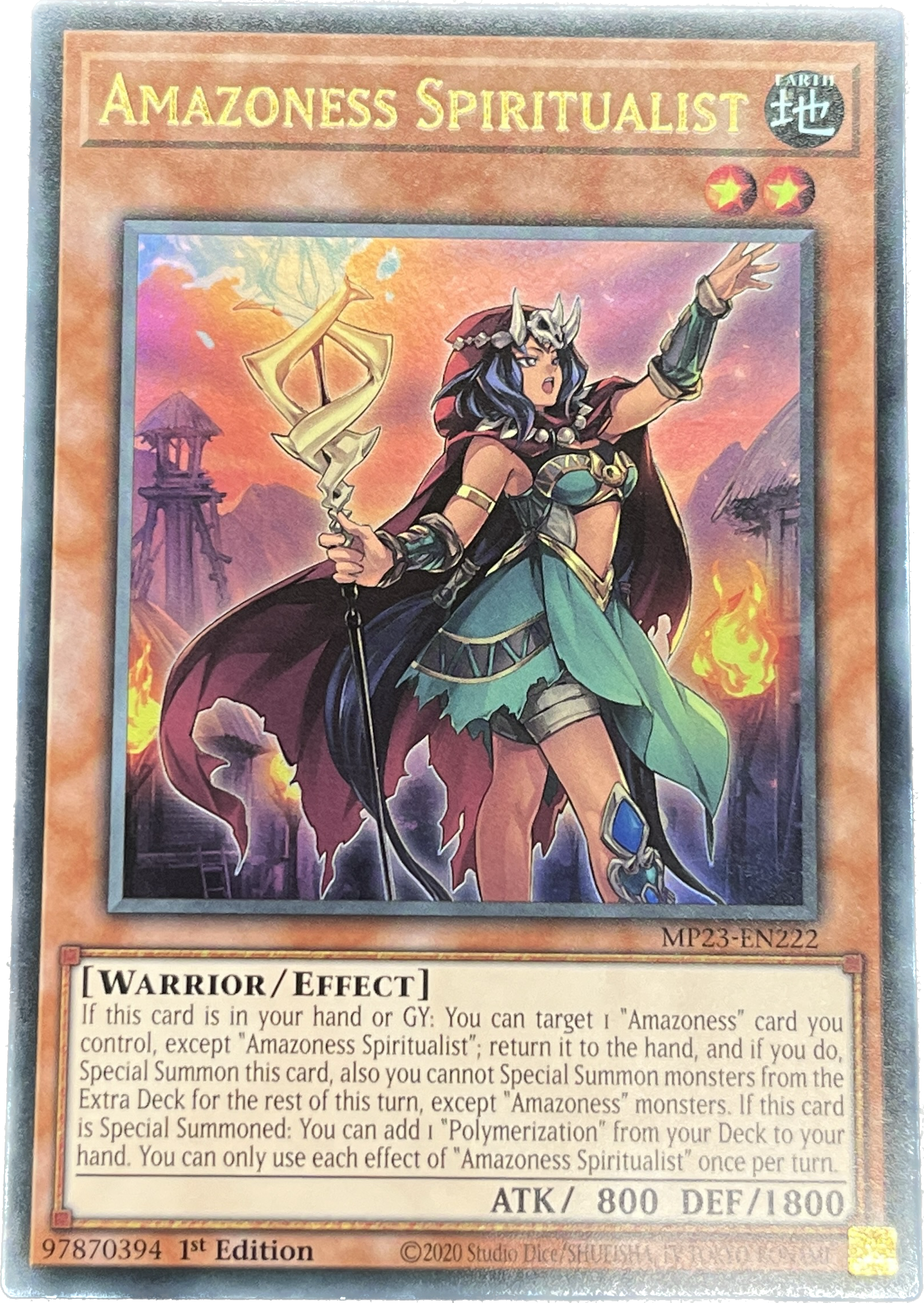 遊戯王 アマゾネス霊術師/ウルトラ/英語/1st – カードショップ グローバル