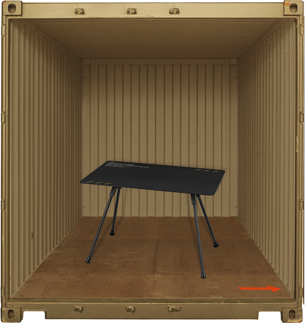END TABLE – CARGO CONTAINER
