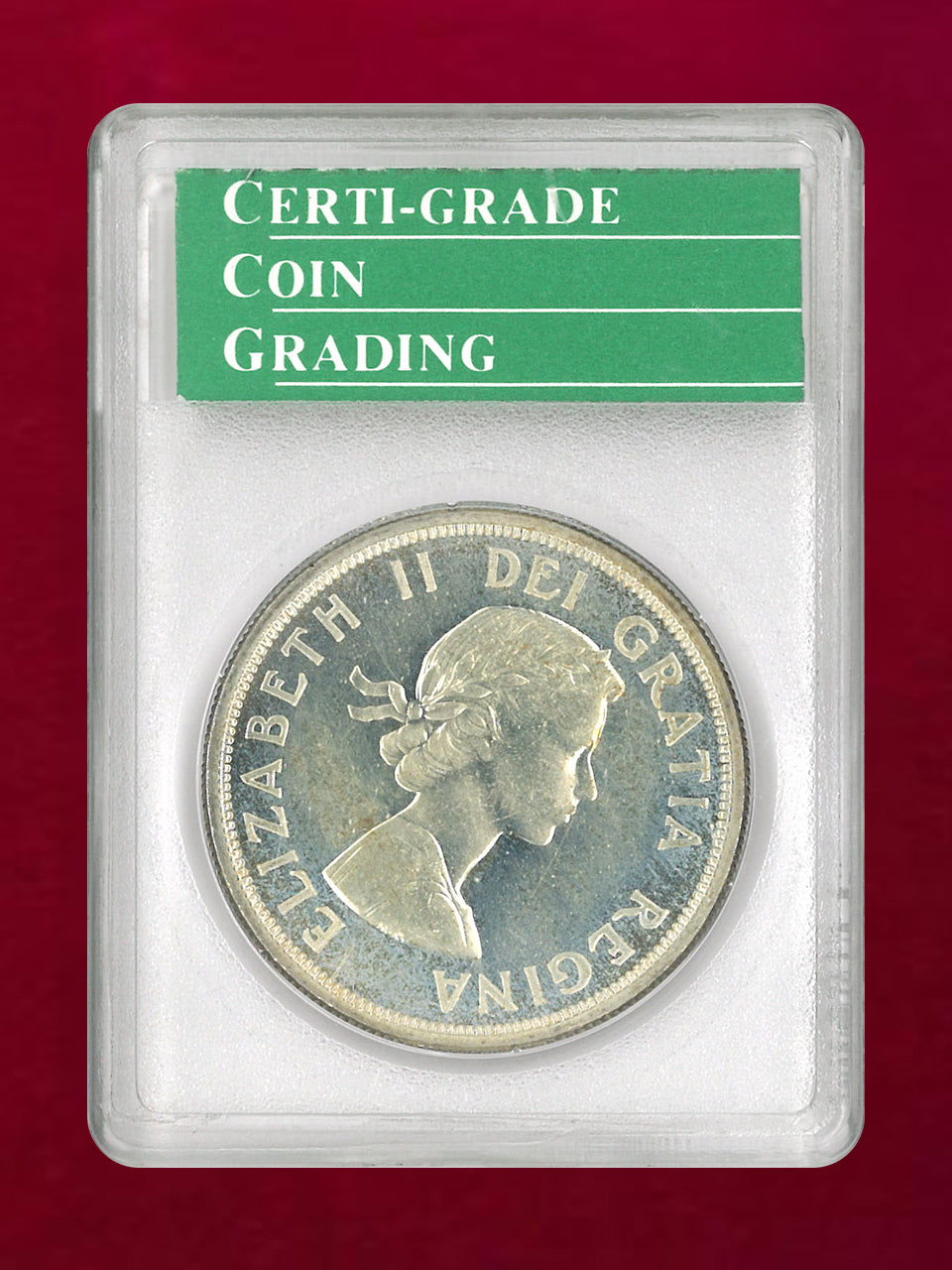 加 1964 シャーロットタウン会議100周年記念 1ドルPL銀貨 カナダ