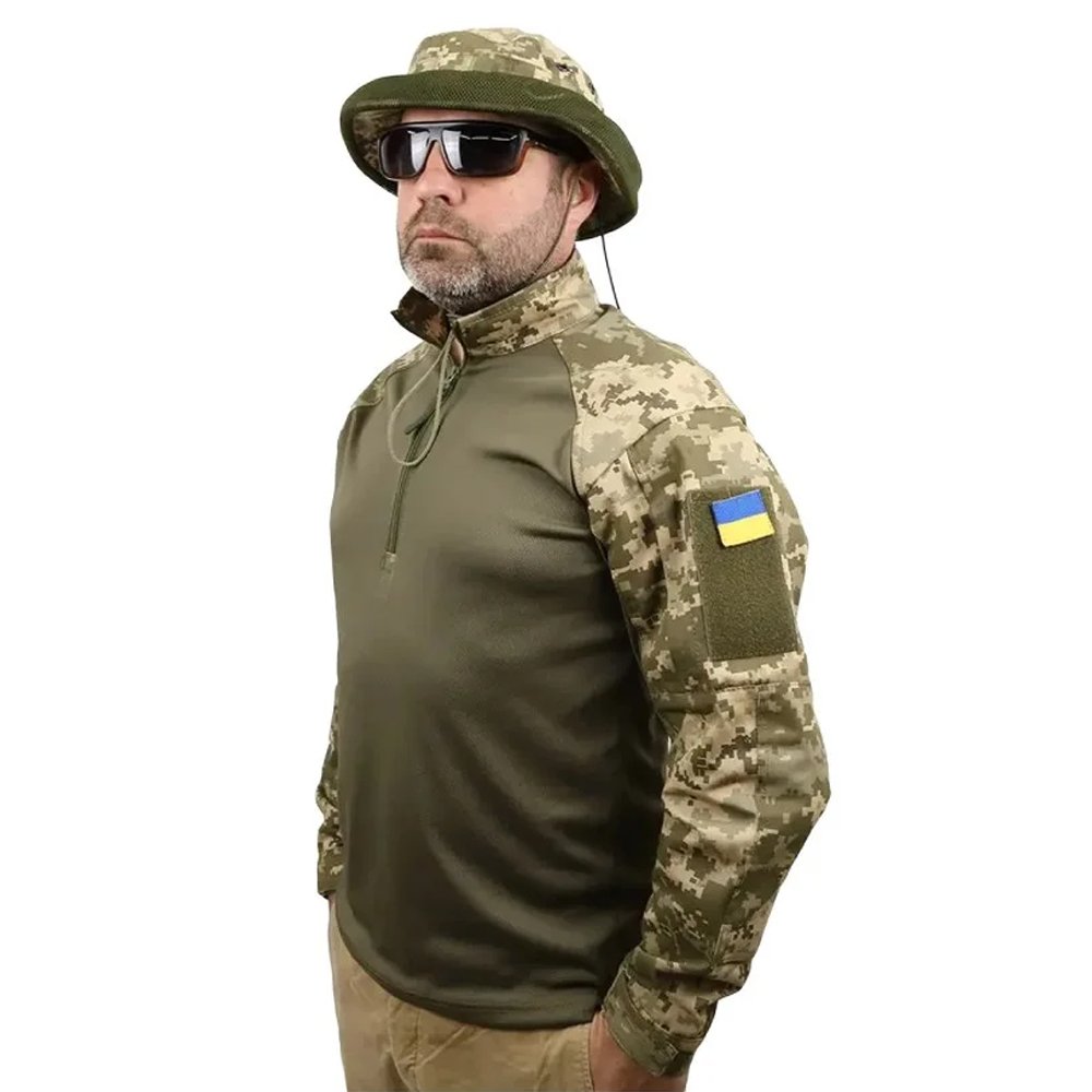 Ukrainian Army Pixel MM14 Shirt - UBACS Combat Shirt, Tactical gear
