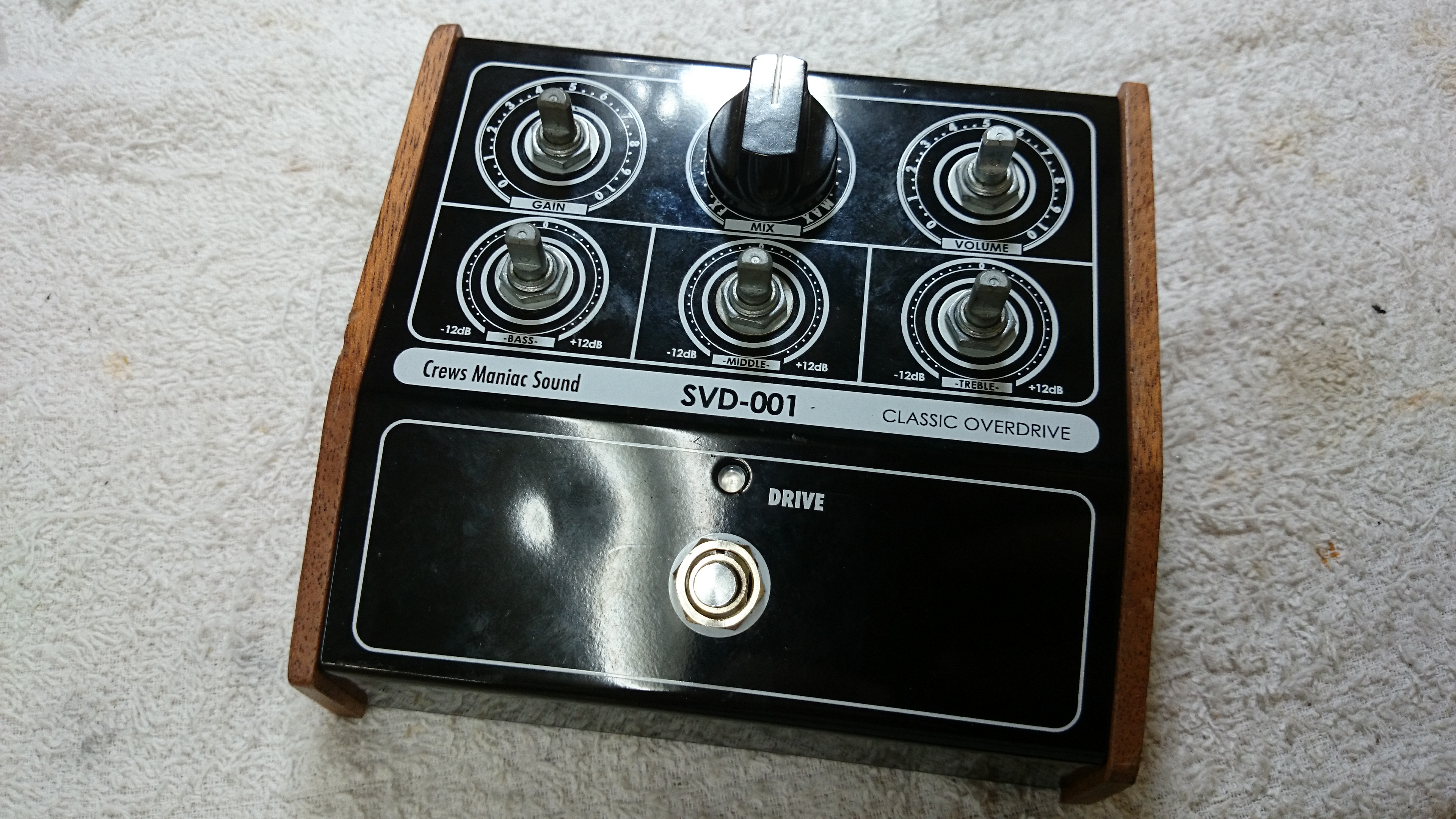 crews maniac sound SVD-001 修理 | ギターリペア工房DNS-Draw a New