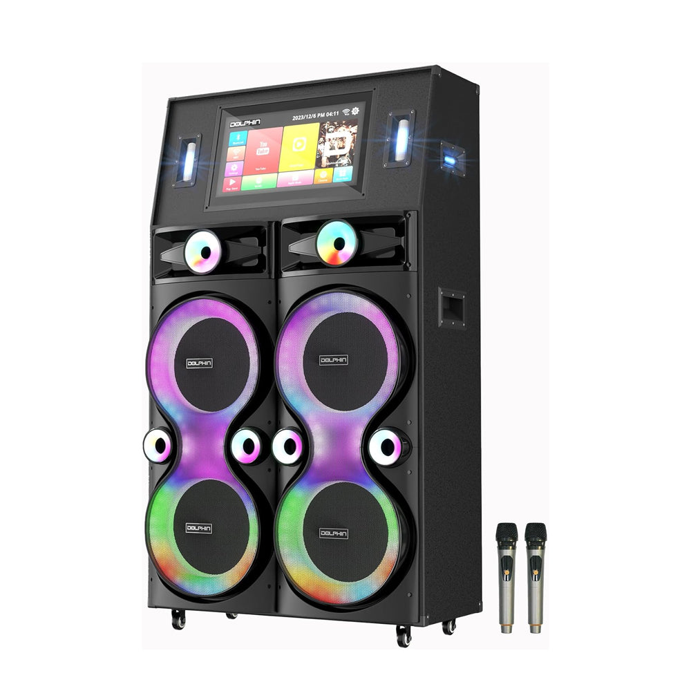 Dolphin Karaokebox 4120 Professional Karaoke Machine with 4x 12