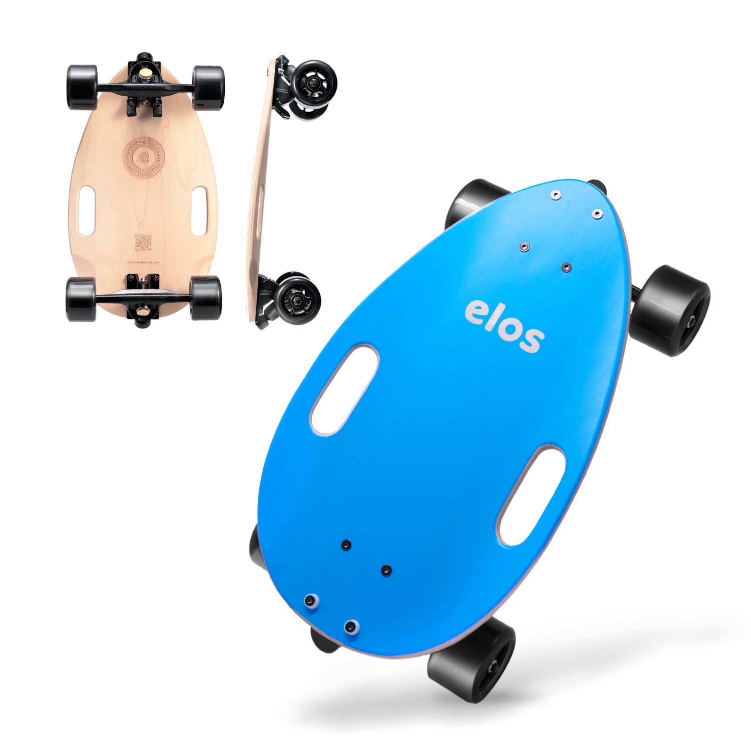 Complete Skateboard - Cruiser board - Elos Blue – Elos Skateboards