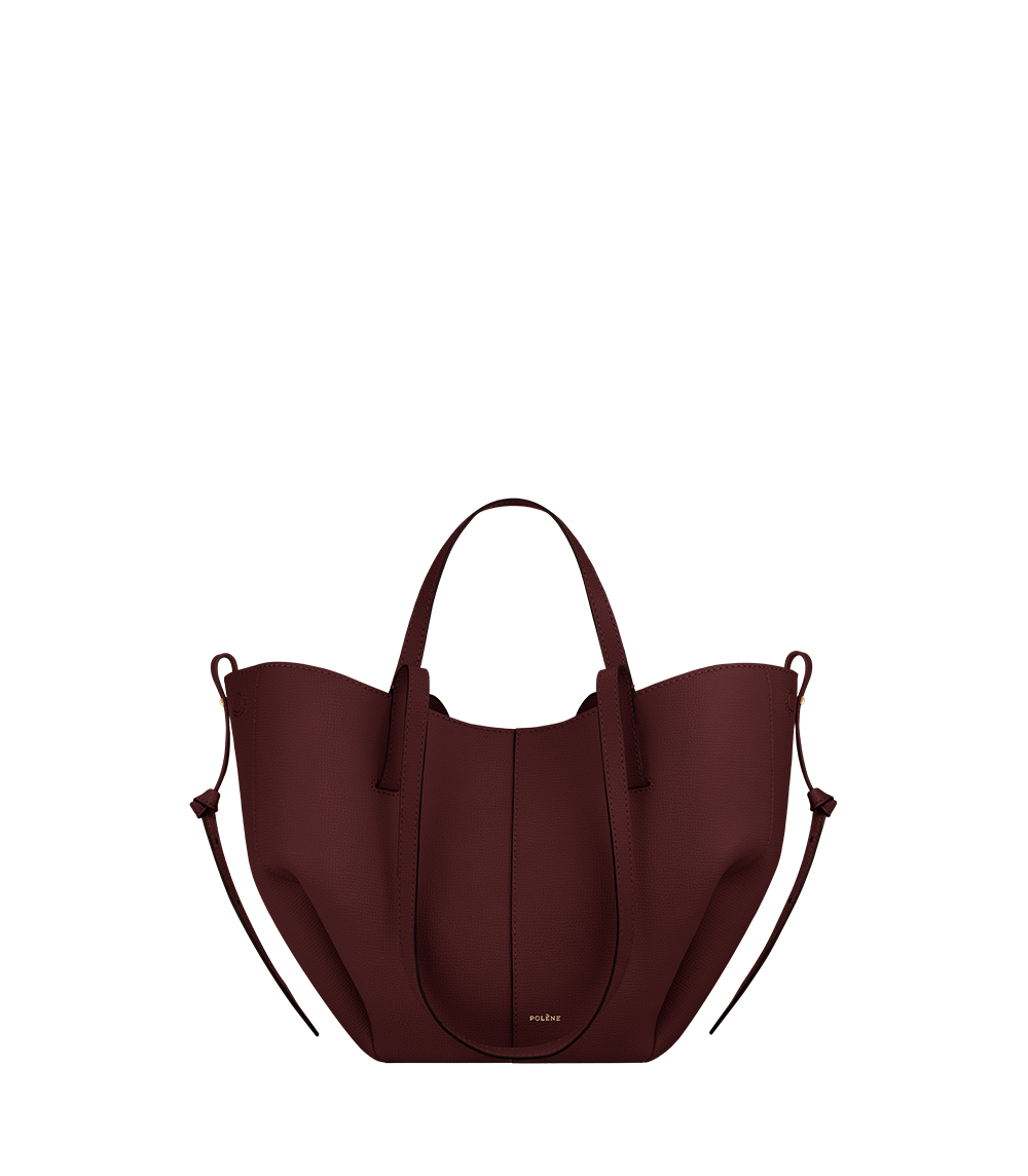 Polène | Bag - Cyme Mini - Textured Black Cherry
