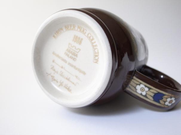 Arabia Kirin Beer Mug Collection 1986 アラビア キリン ビアマグ