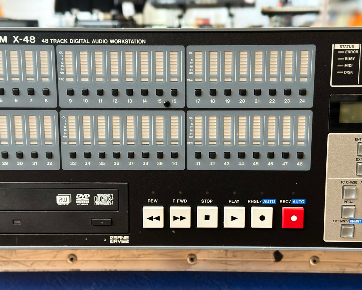 Tascam X-48 48-Track Hard Disk Workstation – Found Sound