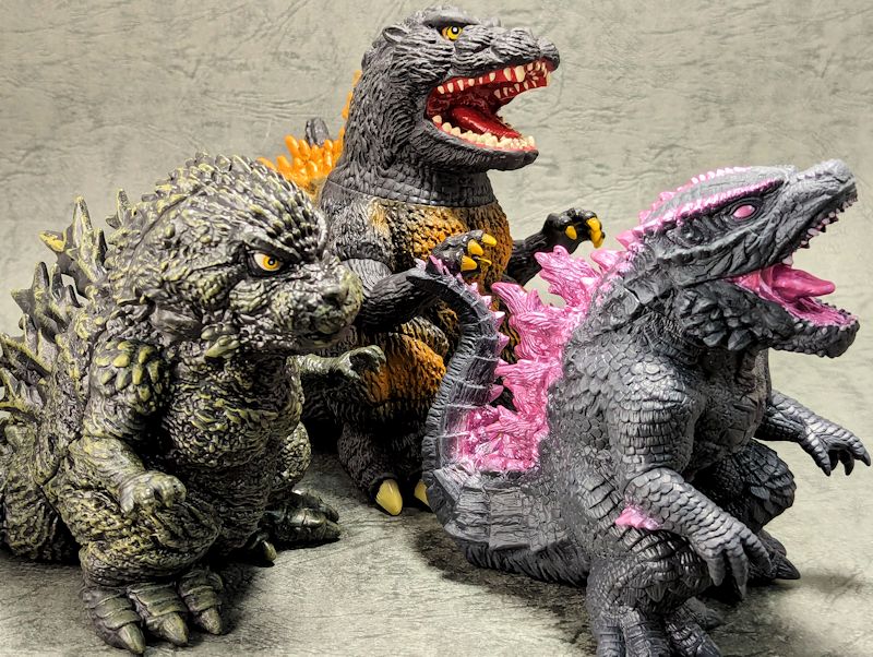 玩栗犬と、鎮座獣 ゴジラ from ゴジラxコング 新たなる帝国 (2024