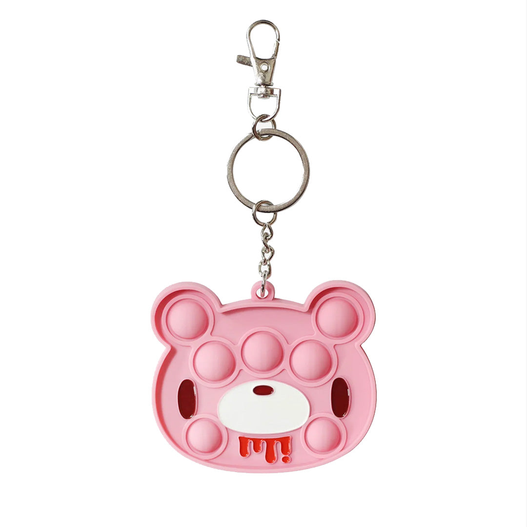 北米輸入品】グルーミー Gloomy Bear Silicone Popper Fidget Keychain