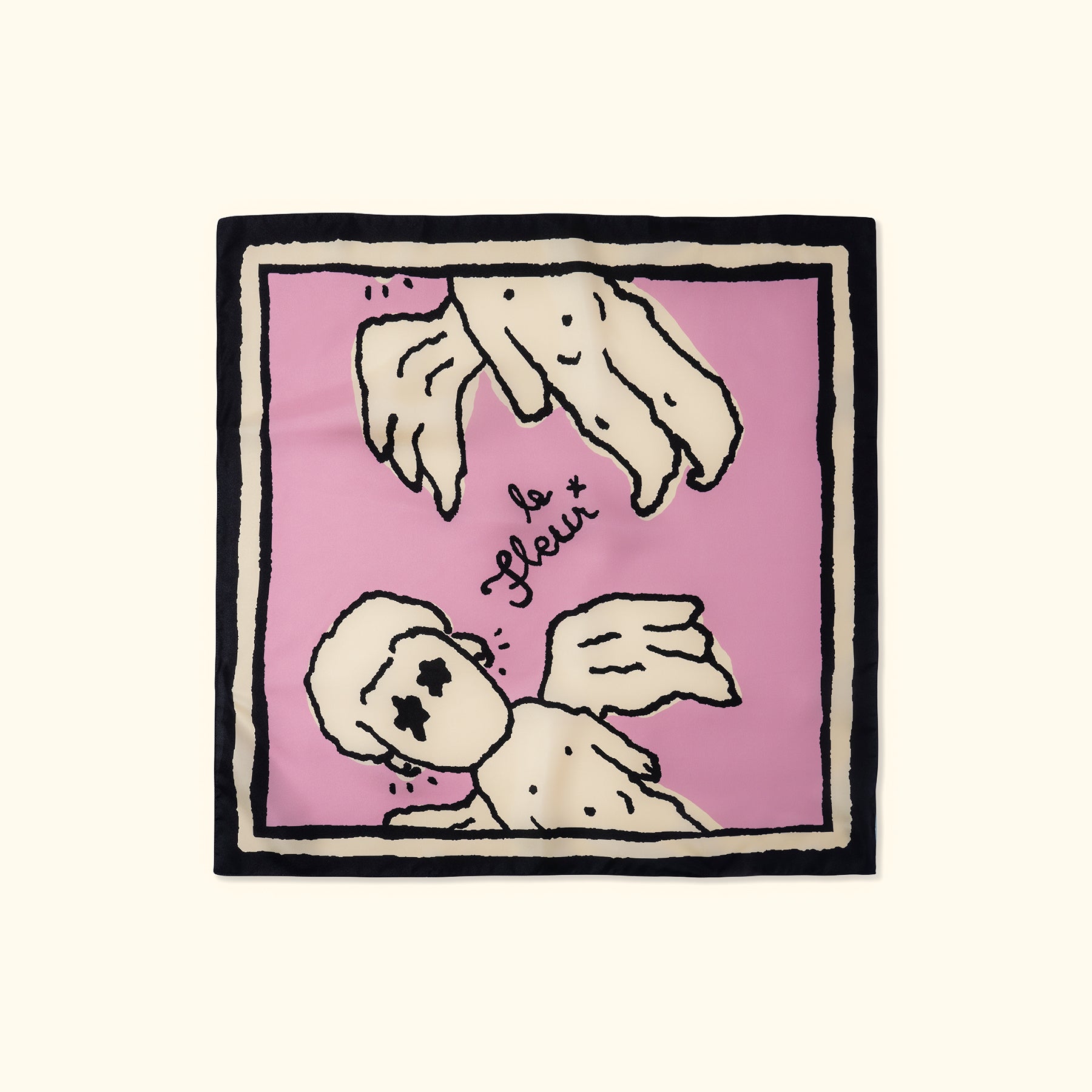 Cherub Silk Scarf – GOLF le FLEUR*