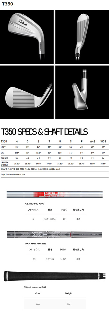 2025年8月22日発売】【正規品】【送料無料】タイトリスト□T350