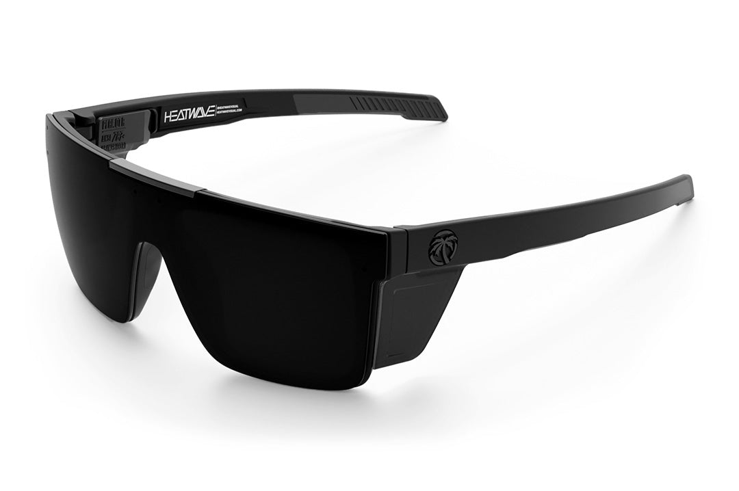 Performance Quatro Sunglasses: Ultra Black Z87+ | Heat Wave Visual