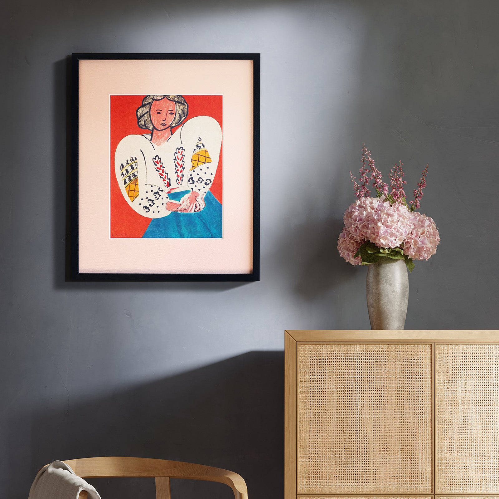 アンリ・マティス 「ルーマニアのブラウス」アートポスター｜モダン