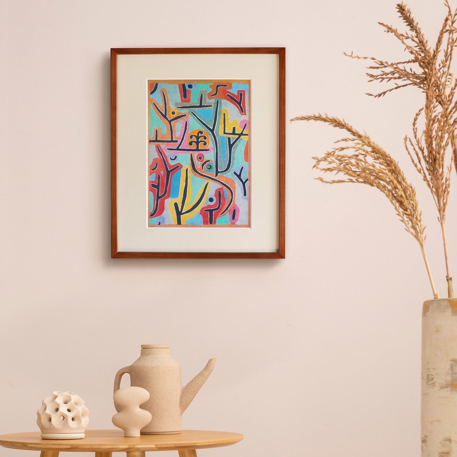 パウル・クレー「ルゥ（ツェルン）の近くの公園」アートポスター｜北欧