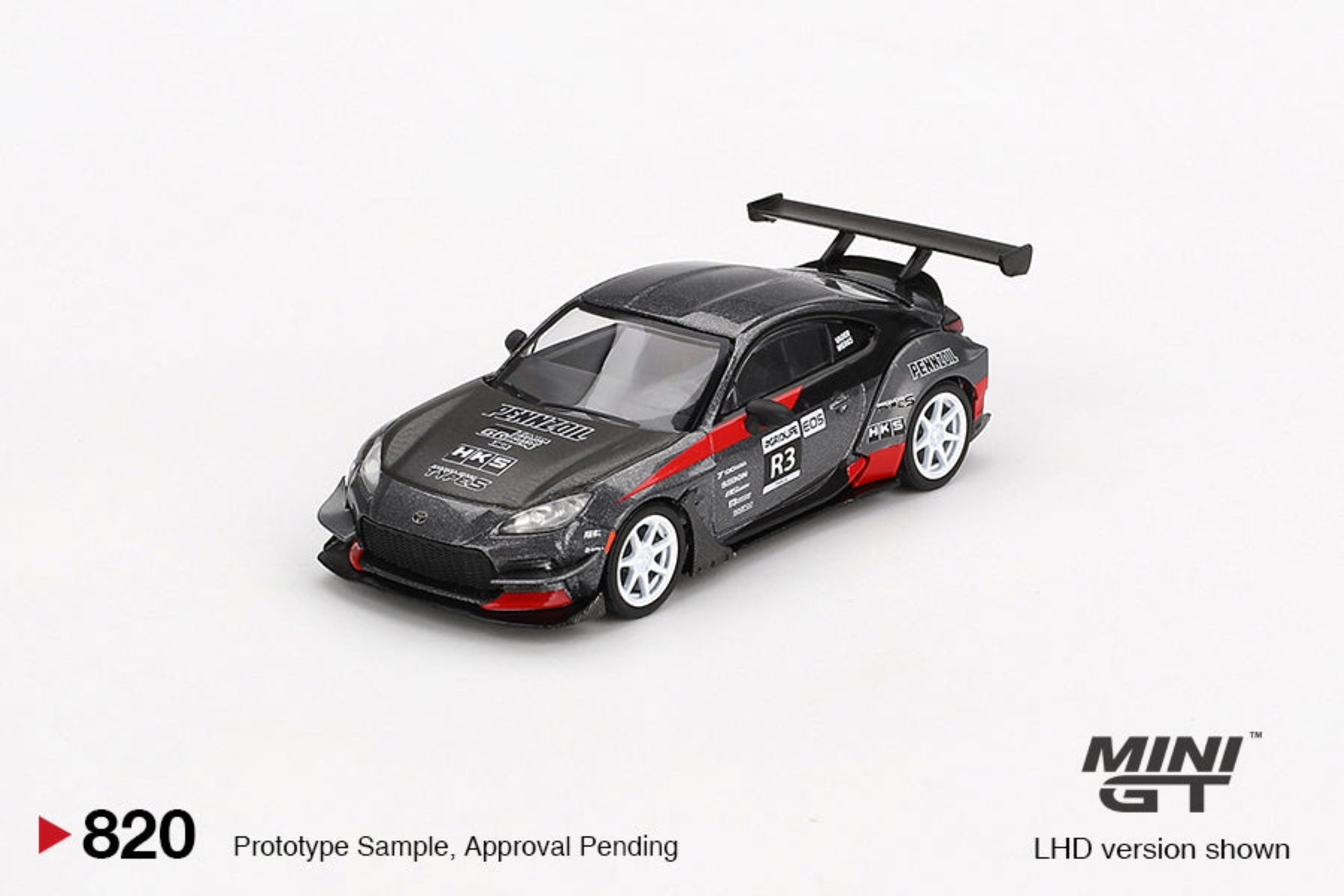 MINIGT 1:64 Toyota GR86 Larry Chen's HKS Turbocharged GR86