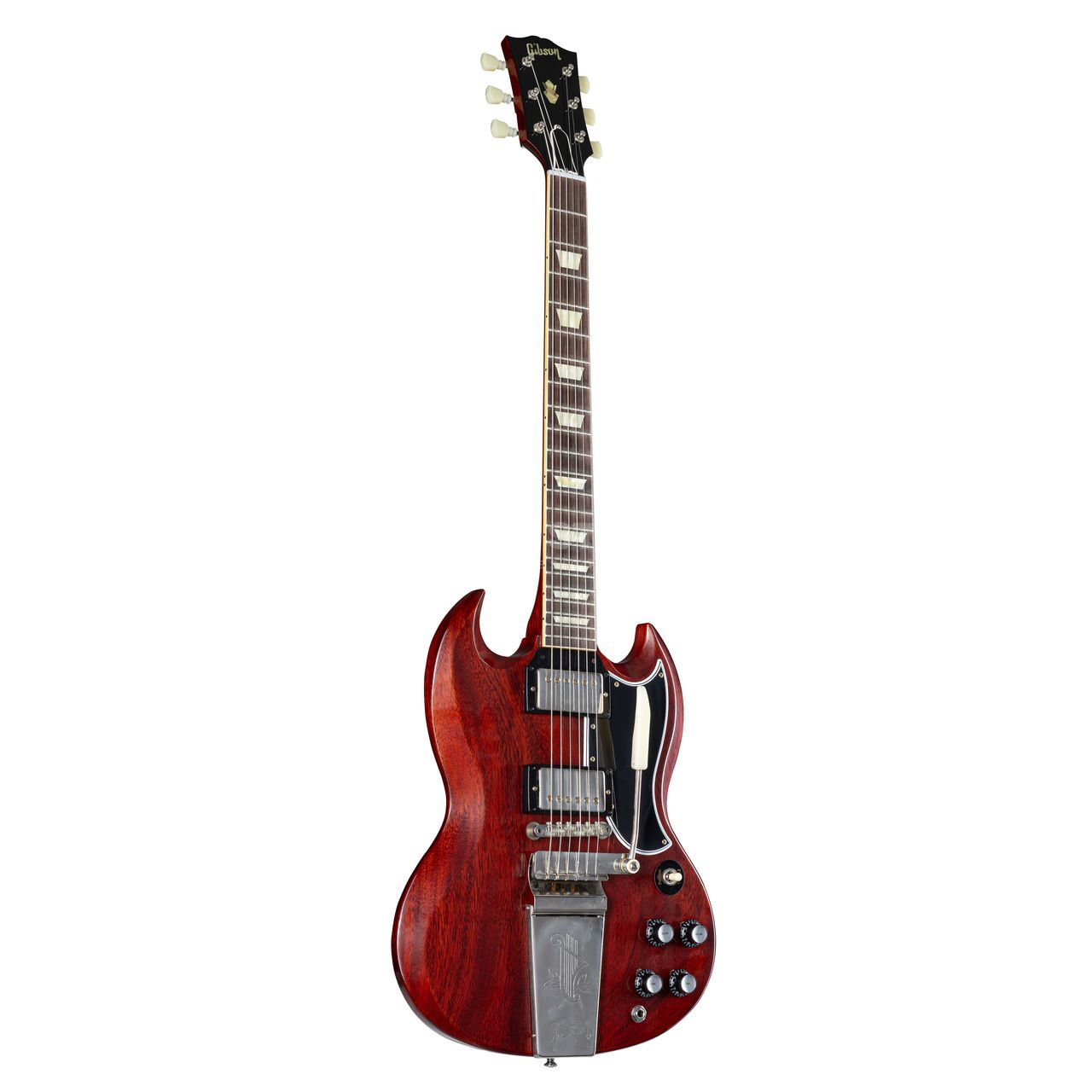 Gibson 1964 SG Standard Reissue with Maestro Vibrola Cherry Red