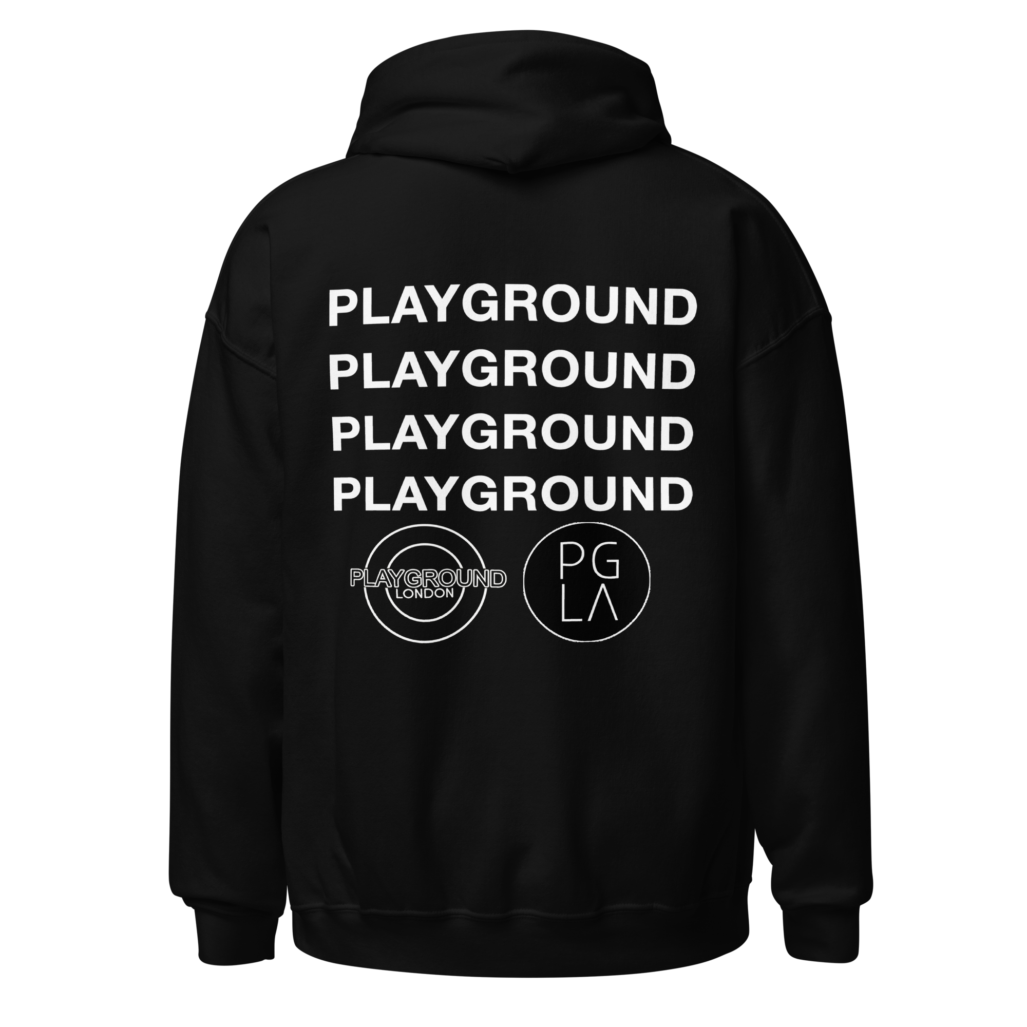 Playground Studios Collective Hoodie: Classic Edition in Black