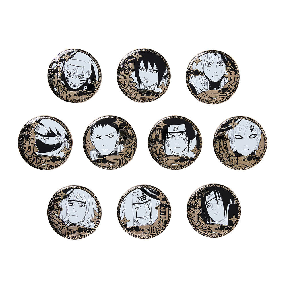 NARUTO-ナルト-』ゴールデン缶バッジコレクション第1弾 （全10種