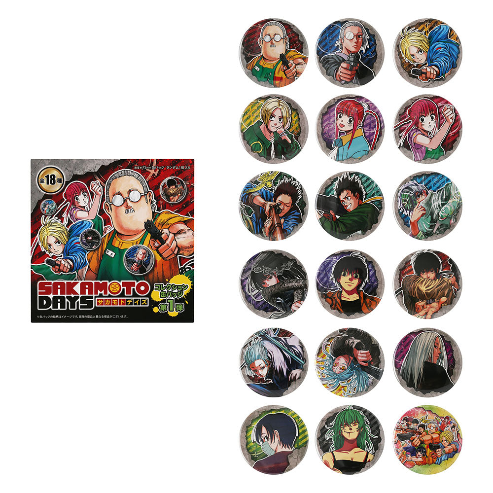 南雲 サカモトデイズ デコレクション缶バッジ 上海 中国 ジャンプ