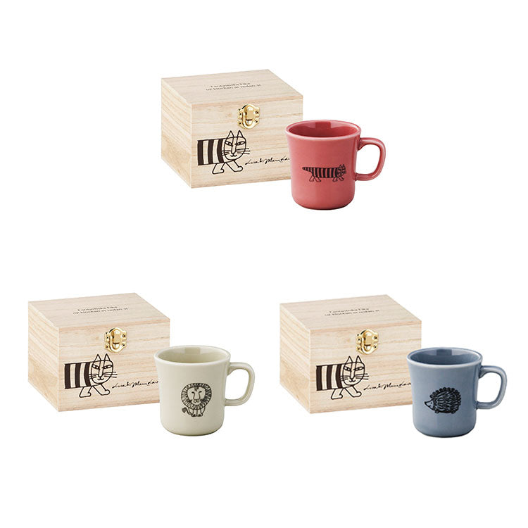 LisaLarson リサラーソン 木箱入りマグ Lisa Larson リサ・ラーソン 木