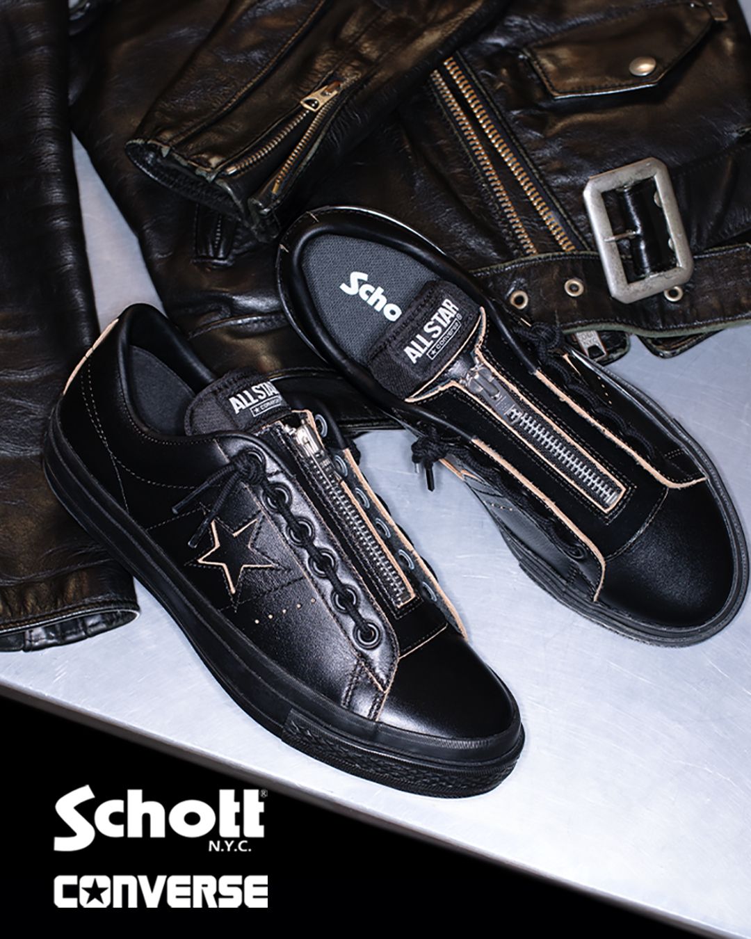 1F】CONVERSE ONE STAR Z Schott – KAWANO