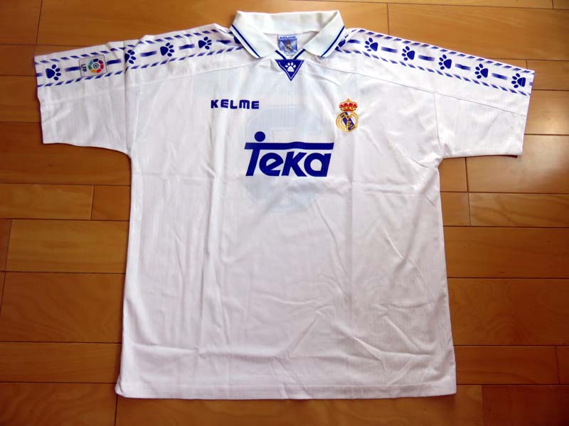 96/97 Real Madrid Club de Fútbol (H) #3 R.CARLOS KELME TEKA