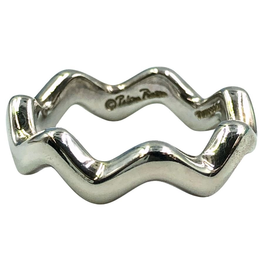 ティファニー リング ウェーブ ジグザグ シルバー925 パロマピカソ