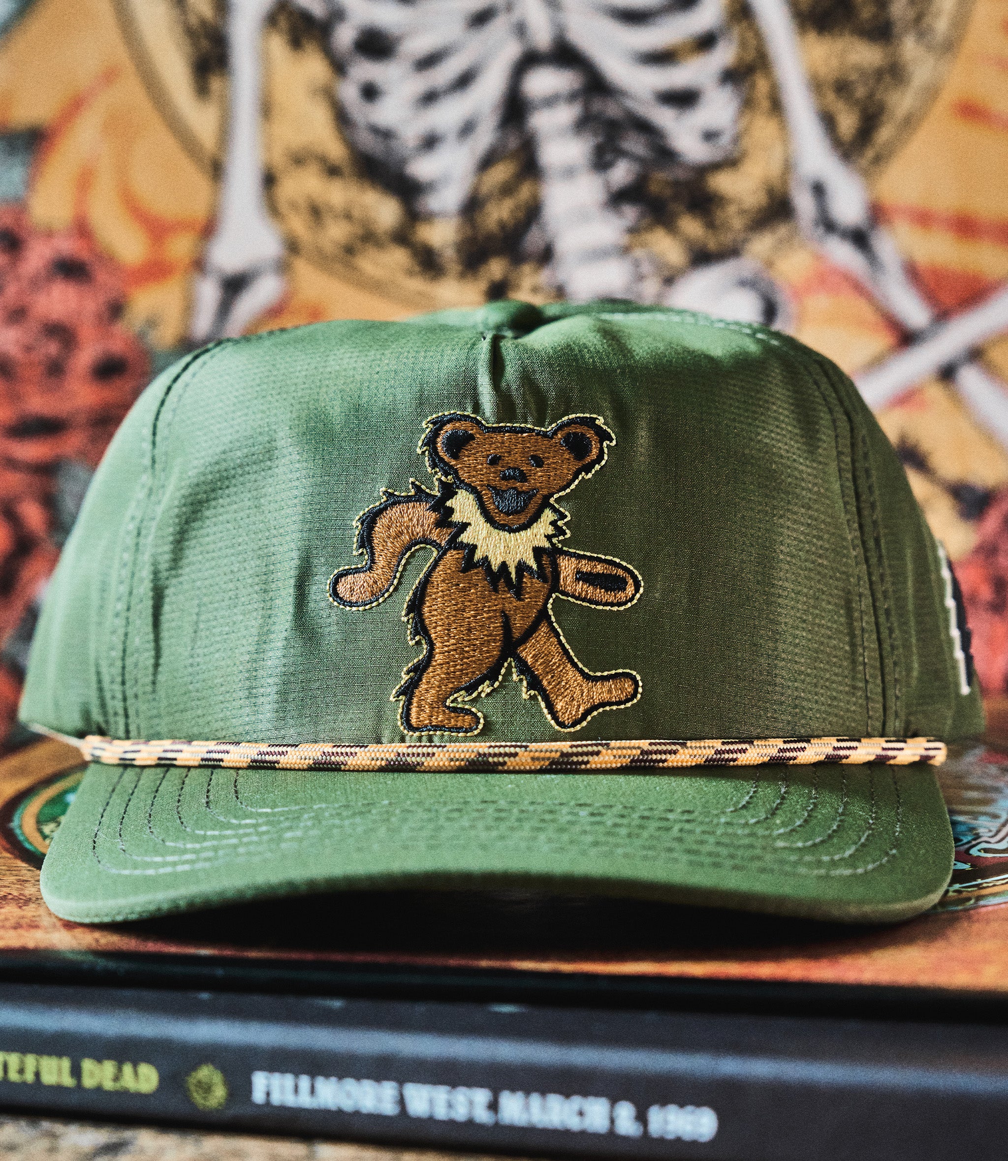Grateful Dead Dancing Bear Tech Snapback (60th Anniversary Edition