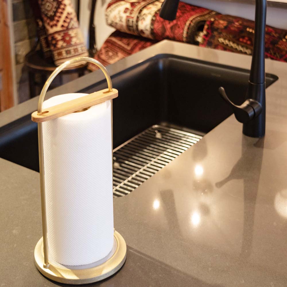 受注生産】FUTAGAMI 鋳肌キッチンペーパーホルダー (大 / 小) – PARTS