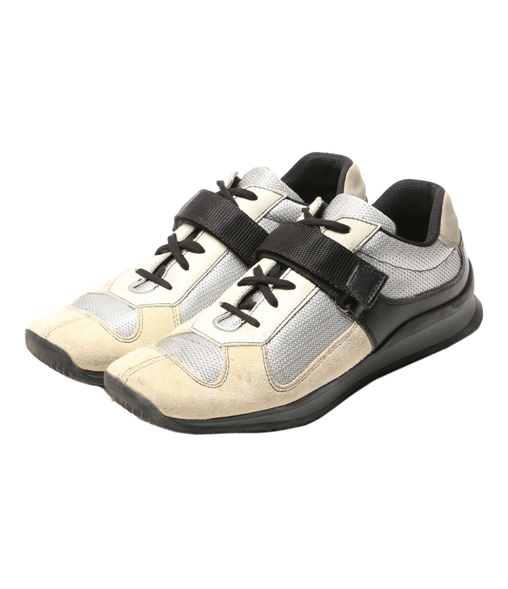 PRADA SPORTS ベルテッドスクエアスニーカー E0848 メンズ SIZE 7