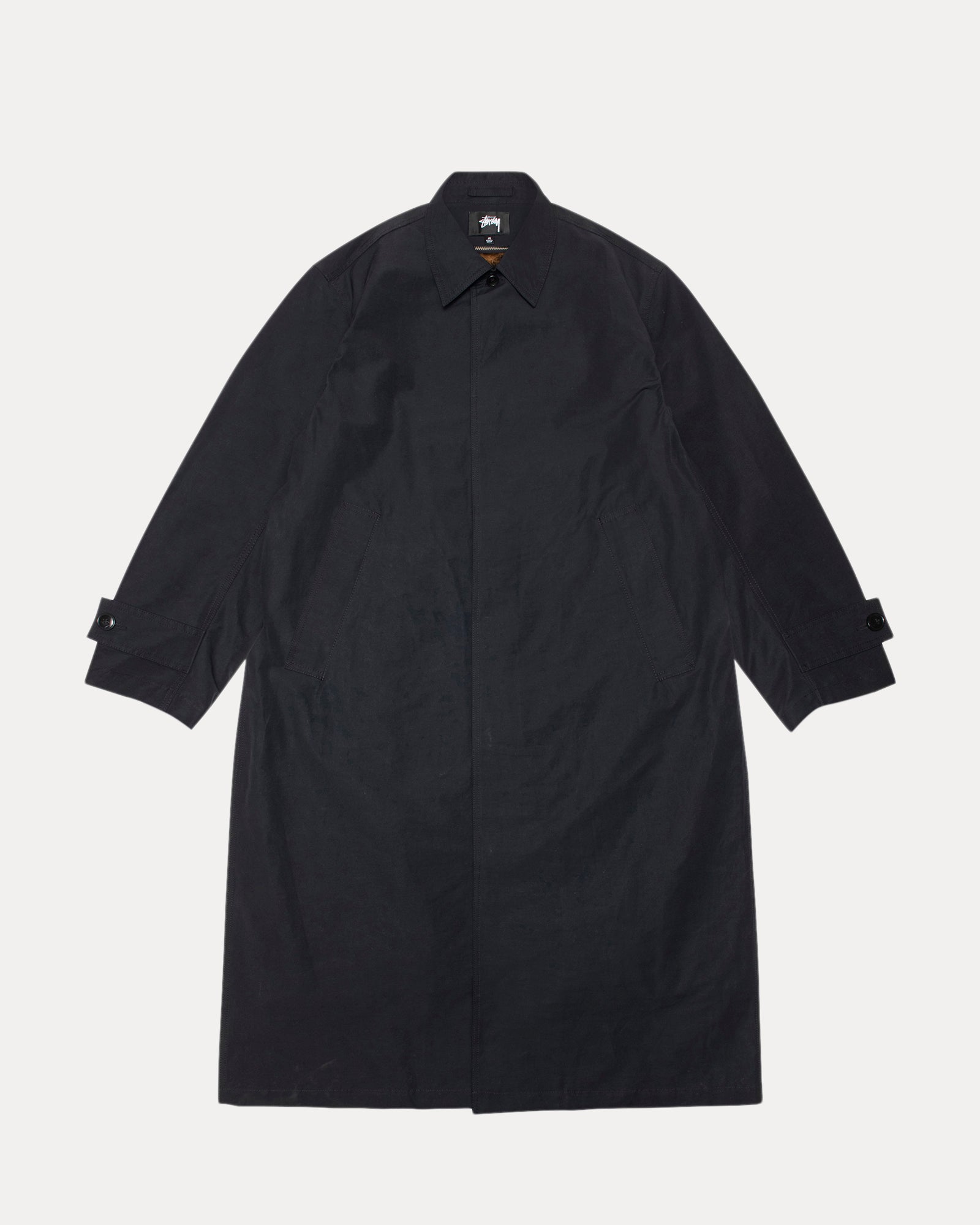 All Season Trench – Black | Outerwear | Stüssy – Stussy AU