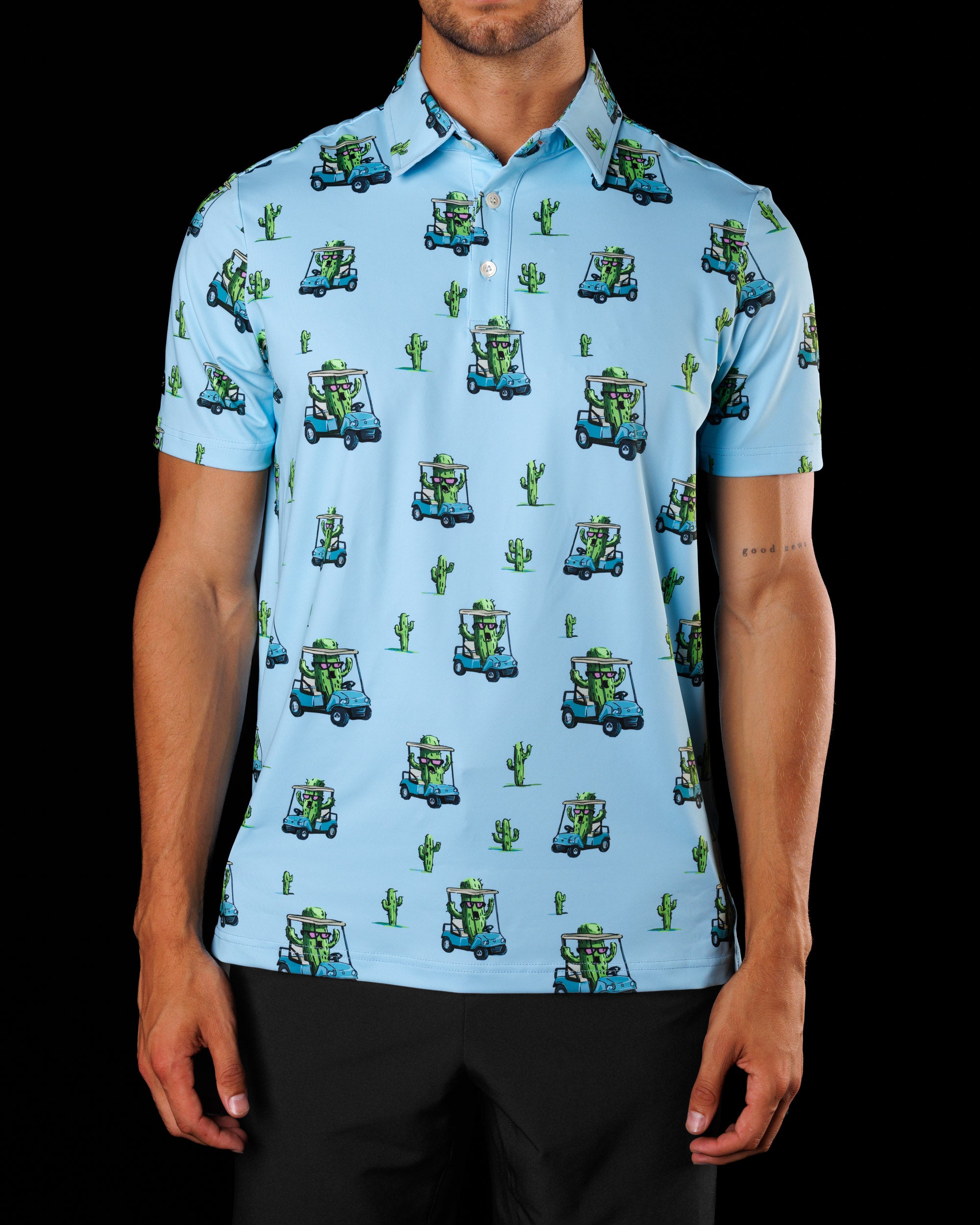 Club Cactus | Sunday Swagger Golf Polo