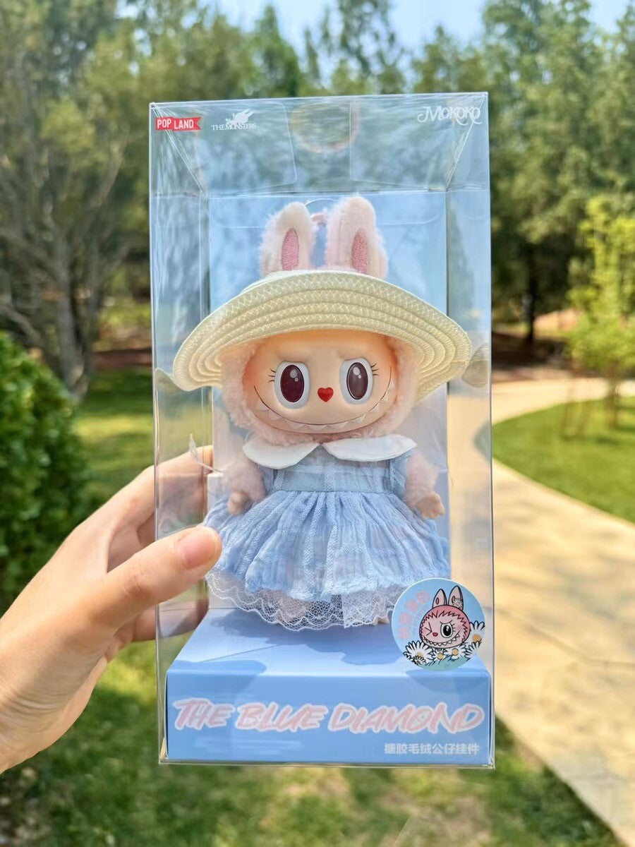 POP MART LABUBU- THE BLUE DIAMOND 17 CM 100% AUTHENTIC POP MART
