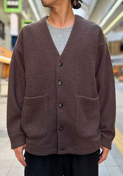 Nasngwam ナスングワム WALL CARDIGAN 札幌のセレクトショップ SEEK